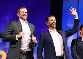 💣💸 TRUMP SONS’ DRONE FIRM PITCHES UAE ON WEAPONS DEAL! Eric & Don Jr. Cashing In on Iran War – Ethics NIGHTMARE Unfolds!